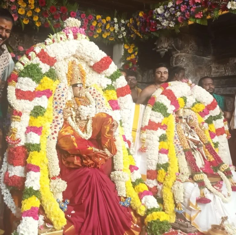 ஐப்பசி திருவிழா ! ஆயிரங்கால் மண்டபத்தில் சுவாமி நெல்லையப்பர்