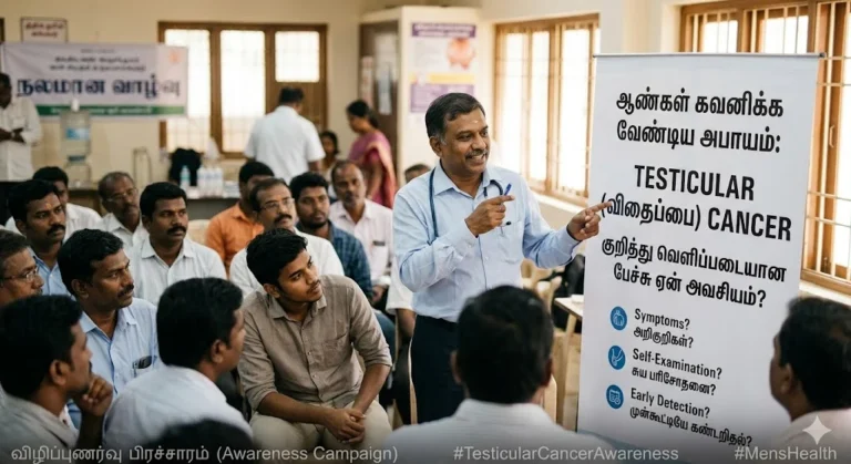 ஆண்கள் கவனிக்க வேண்டிய அபாயம்: Testicular(விதைப்பை ) Cancer குறித்து வெளிப்படையான பேச்சு ஏன் அவசியம்?