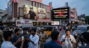 விஜய்யின் ‘ஜன நாயகன்’ படம் ரிலீஸ் ஆகும் முன்பே HD பிரிண்ட் லீக் ஆகியுள்ளது.