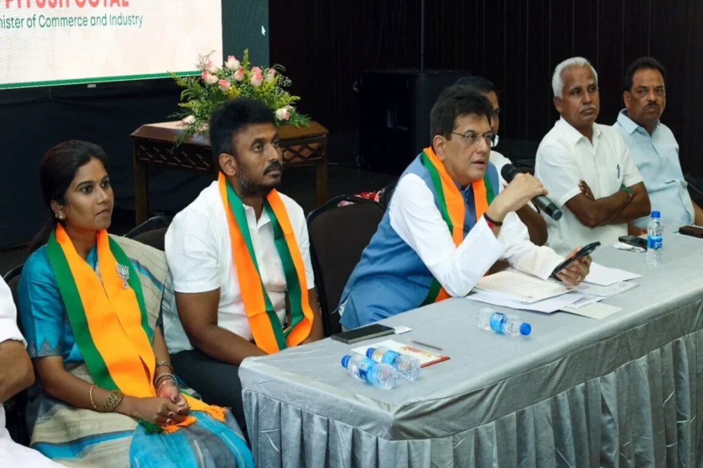 People Will Not Accept Udhayanidhi Stalin as Chief Minister: Piyush Goyal Launches Sharp Attack – Political Heat Intensifies Ahead of Elections