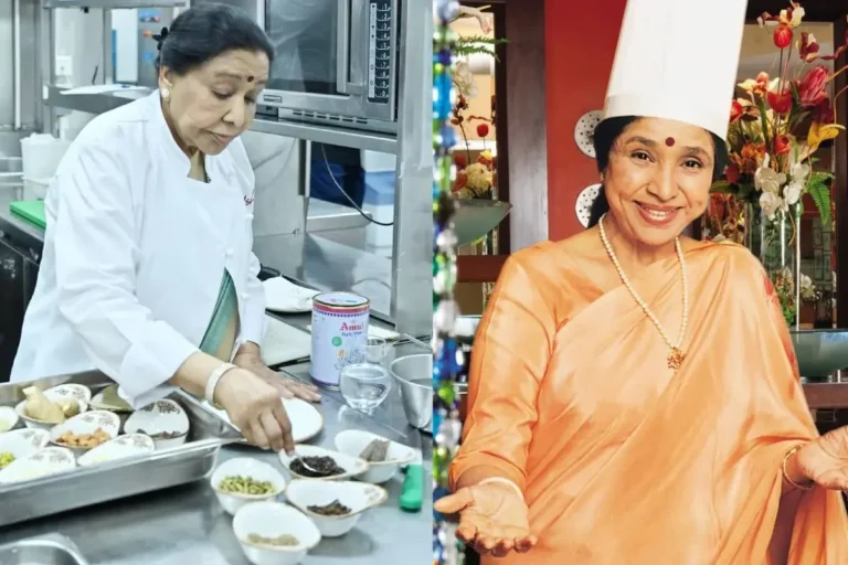 Legendary singer Asha Bhosle turned her passion for food into a global restaurant brand, with over 14 “Asha Bhosle’s” outlets across the world