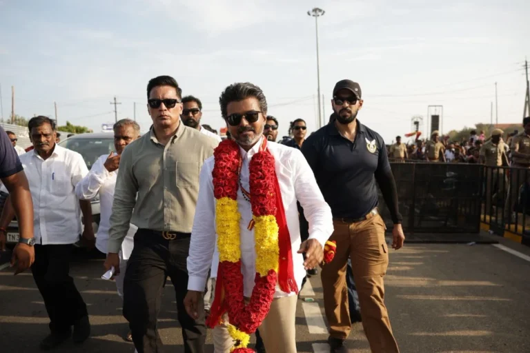 Police grant permission for Vijay’s campaign in Tiruppur on April 14, with specific conditions imposed for the public meeting
