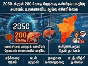 Global Study Warns: 2 Billion at Risk of Metabolic Liver Disease by 2050 – Could Tamil Nadu Be Hit Hard?