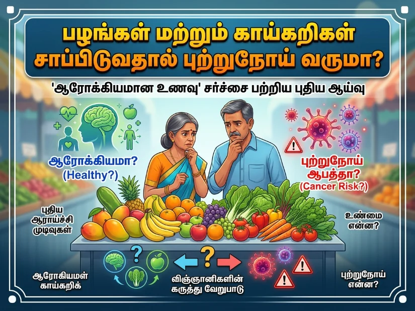 Pesticide residues in fruits and vegetables: Can eating ‘healthy foods’ increase cancer risk? New study sparks debate on food safety and health.