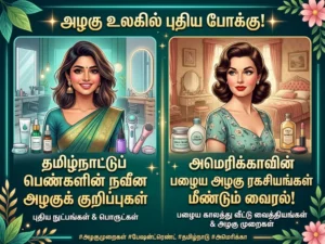 Modern beauty tricks followed by Tamil Nadu women vs revived vintage American beauty secrets trending again in 2026