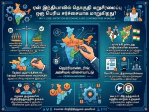 Gerrymandering and delimitation in India: how redrawing electoral boundaries sparks political controversy and impacts democratic representation