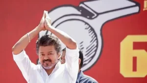 Vijay criticizes the DMK government during Tamil Nadu Election 2026 final phase campaign, raising concerns over tax hikes, rising debt, and governance failures.