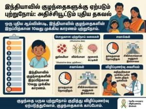 இந்தியாவில் குழந்தைகள் மரணத்திற்கு 10வது முக்கிய காரணம் புற்றுநோய்: புதிய ஆய்வு அதிர்ச்சி தகவல்