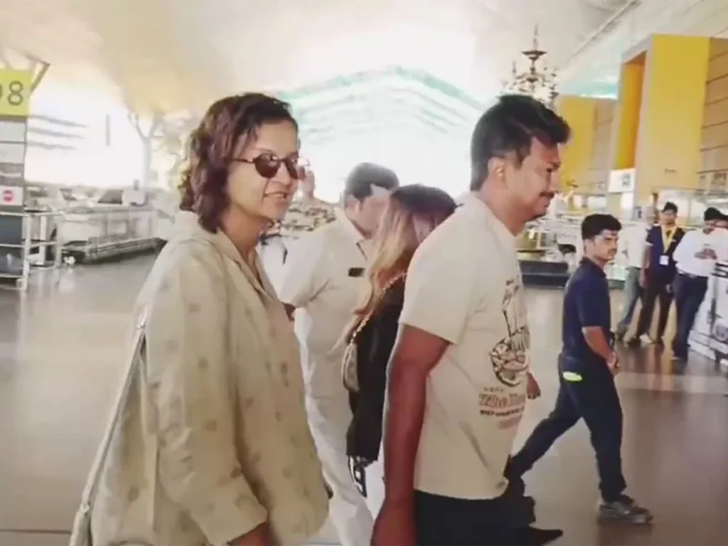 Udhayanidhi Stalin departs for Dubai after the Tamil Nadu elections, drawing fresh attention in political circles