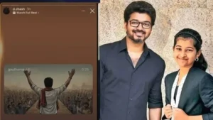 Vijay’s daughter’s alleged Instagram Story goes viral — will it put an end to the family controversy?