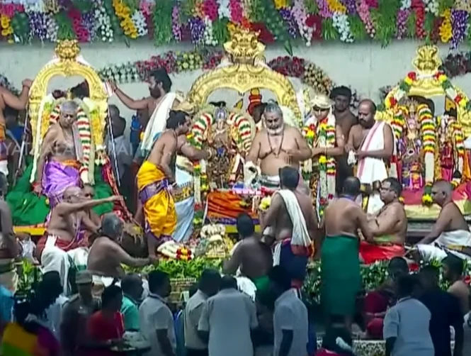 Madurai Meenakshi Temple Chithirai Festival showcasing Meenakshi Thirukalyanam rituals, reflecting ancient Pandya history and Tamil spiritual heritage