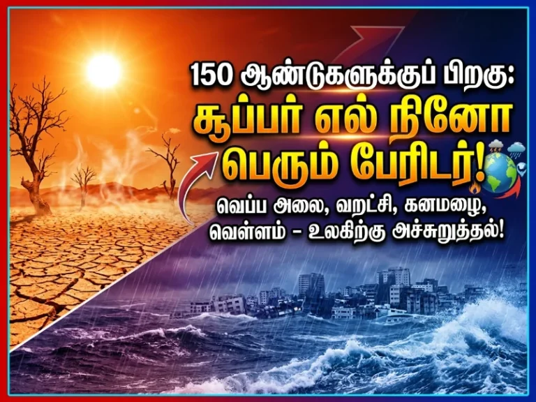 Super El Niño Disaster After 150 Years: Extreme Heatwaves, Severe Droughts, Heavy Rains, and Flood Risks Threaten the World