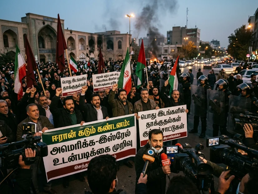 ஈரான் கடும் எதிர்ப்பு: அமெரிக்கா-இஸ்ரேல் நெறிமுறை வீழ்ச்சி 