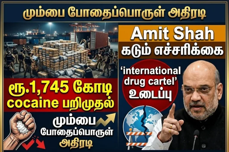 Mumbai drug bust: ₹1,745 crore cocaine seized, international cartel dismantled, Amit Shah issues strong warning