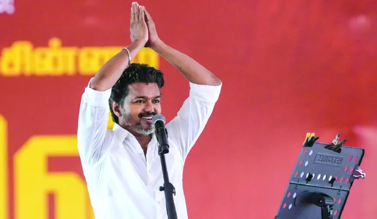 TVK Leader Vijay Set to Become Tamil Nadu Chief Minister Amid Rising Political Wave