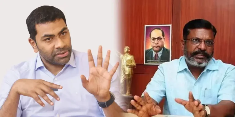 TVK Vijay Alliance: Did Aadhav Arjuna Meet Thirumavalavan for Support Letter? Sudden Meeting at Radisson Blu Sparks Political Buzz