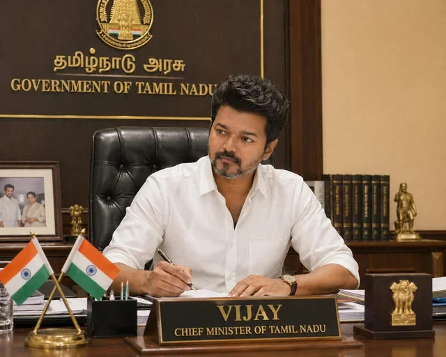 TVK Cabinet List Leak: Vijay Set to Become Tamil Nadu CM, Holding Home Affairs Portfolio – Sengottaiyan, Aadhav Arjuna and Key Leaders Likely to Get Major Ministries