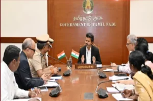 High-level law and order review meeting chaired by Chief Minister Vijay triggers urgent discussions on public safety, crime control, and state security strategy reforms and action planning