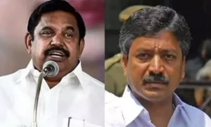 அதிமுகவில் பரபரப்பு.. சி.வி.சண்முகம் நீக்கம் எதிரொலி - செஞ்சியில் கொண்டாட்டம், திண்டிவனத்தில் இபிஎஸ் படத்துக்கு கருப்பு மை!!