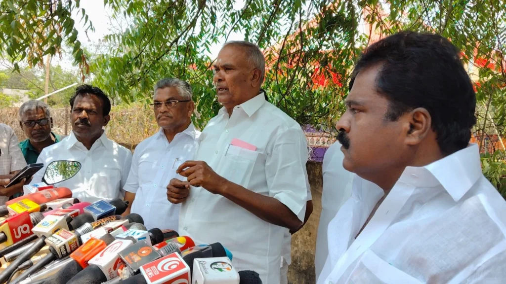 Nellai DMK candidate Appavu slams BJP over policy contradictions and rising LPG cylinder prices burdening common people
