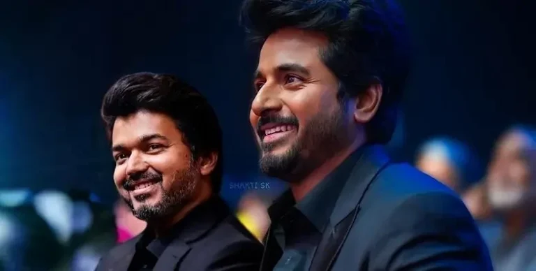 முதல்வர் விஜய் எதை எடுத்தாலும் சிறப்பாக செய்வார் நடிகர் சிவகார்த்திகேயன் பரபரப்பு பேட்டி 2 Chief Minister Vijay Will Excel in Anything He Takes Up” – Actor Sivakarthikeyan’s Viral Statement Creates Buzz Across Tamil Nadu Politics and Cinema