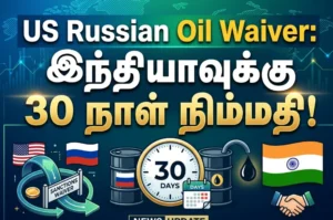 US Russian Oil Waiver Gives India 30-Day Relief Amid Global Energy Market Tensions and Crude Oil Supply Concerns
