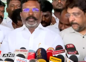 DMK alliance confusion row: Thol. Thirumavalavan clarifies “few constituencies” issue, slams “betting politics” in Vijay name