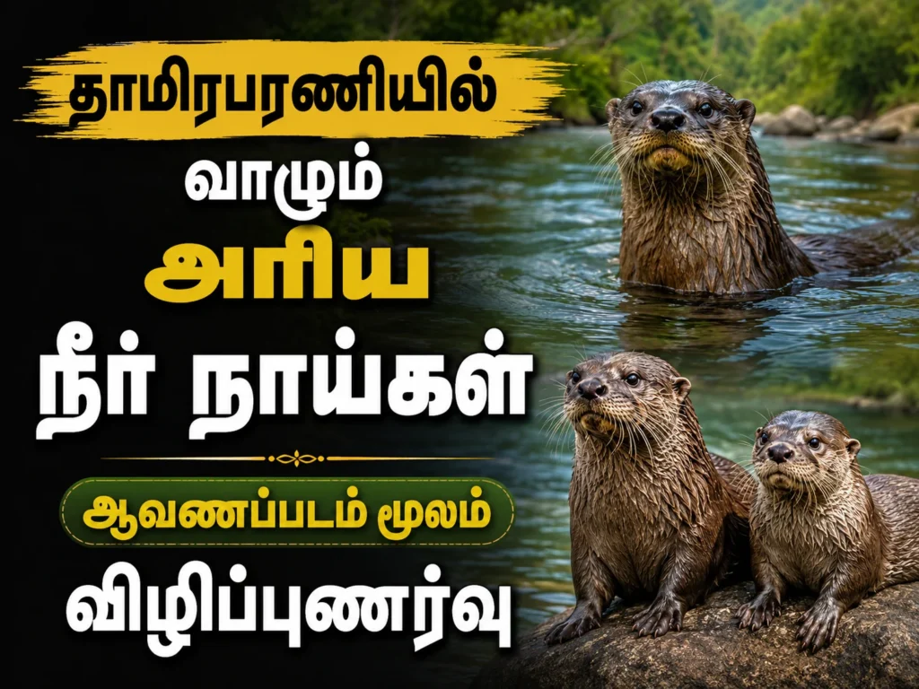 தாமிரபரணியில் வாழும் அரிய நீர் நாய்கள்: ஆவணப்படம் மூலம் விழிப்புணர்வு 1 image 541