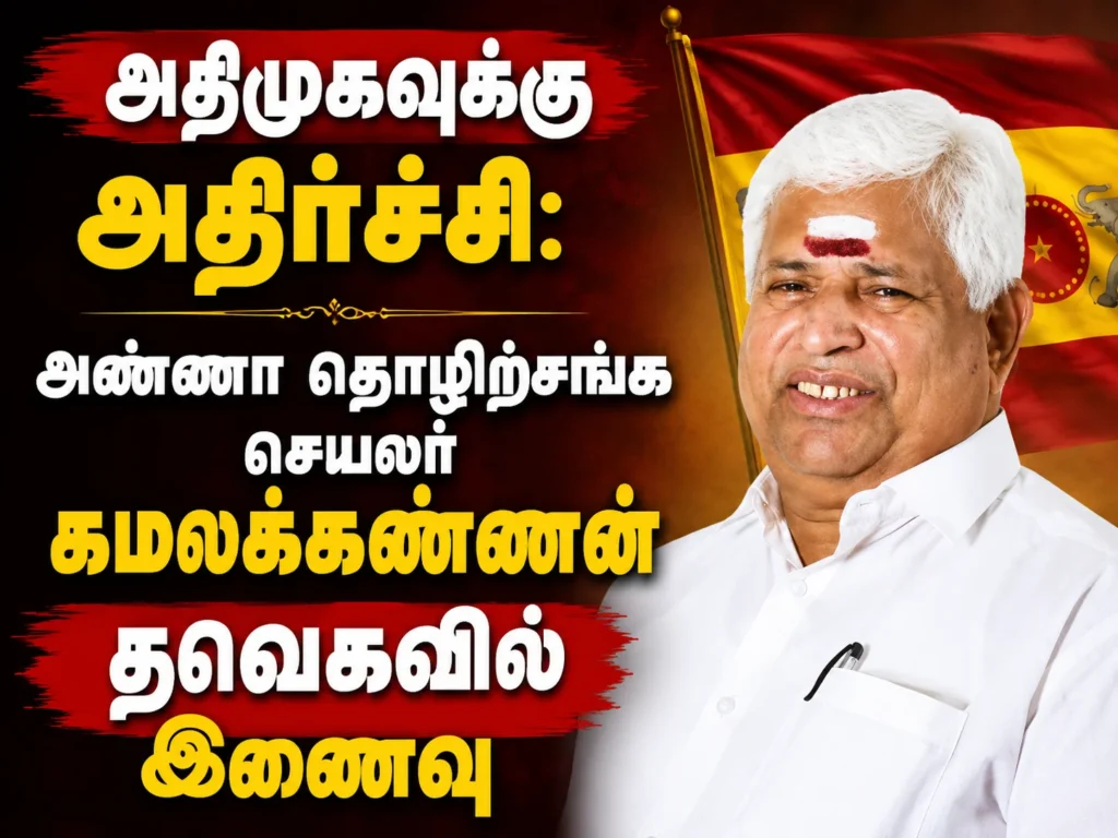 அதிமுகவுக்கு அதிர்ச்சி: அண்ணா தொழிற்சங்க செயலர் கமலக்கண்ணன் தவெகவில் இணைவு 1 image 555