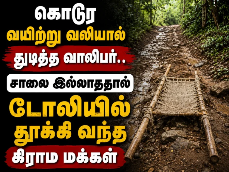 Heartbreaking Ordeal Near Periyakulam: Villagers Carry Youth in Doli for 5 Hours After Severe Stomach Pain