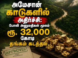 Amazon Rainforest Gold Smuggling Scandal: ₹32,000 Crore Worth of Gold Moved Using Fake Permits