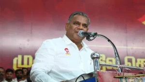 TVK candidate Bussy Anand wins landslide victory in T Nagar Chennai with over 10,000 vote margin