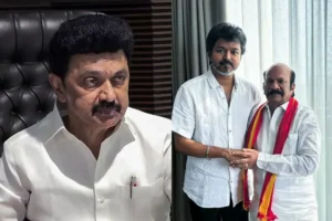 VS Babu defeats M. K. Stalin in Kolathur – From DMK loyalist to TVK challenger, a shocking political rise