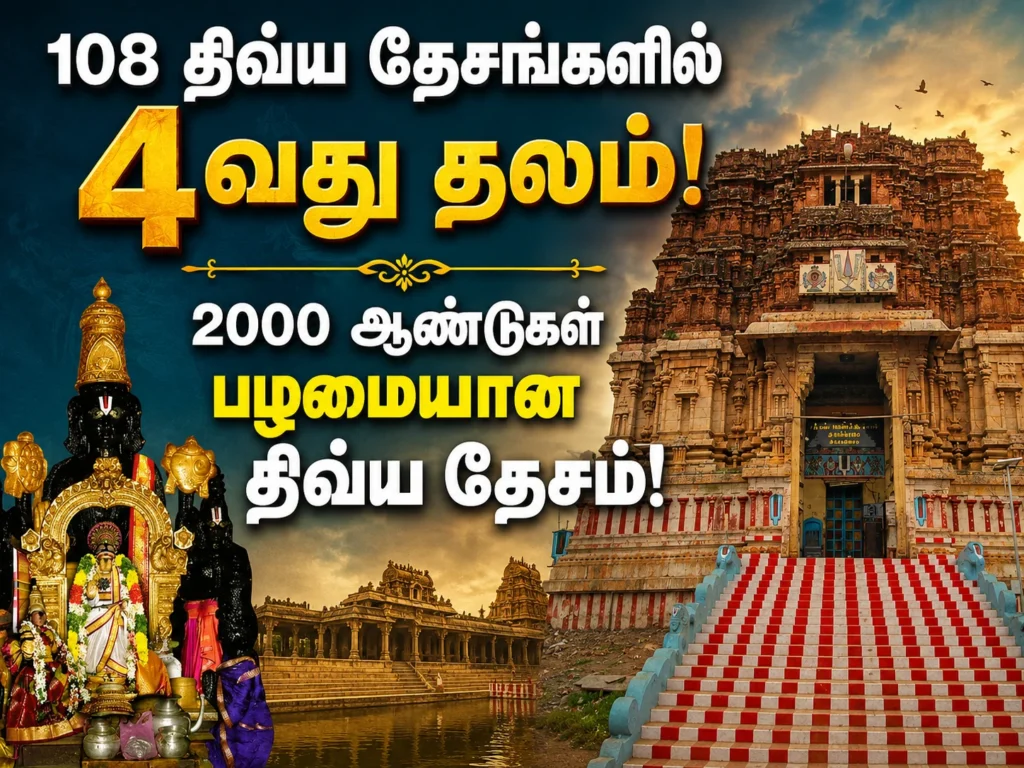 108 திவ்ய தேசங்களில் 4வது தலம்! 2000 ஆண்டுகள் பழமையான திவ்ய தேசம்! திருவெள்ளறை புண்டரீகாட்ச பெருமாளின் பெருமைகள் 6 image 1