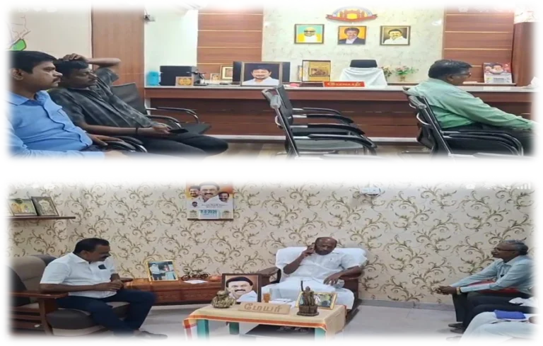 தமிழக முதல்வர் படம் கீழ் அமர மறுத்தாரா? நெல்லை மேயர் அறையில் திடீர் இருக்கை மாற்றம்! 8 Why Was the Mayor's Seat Shifted? Sudden Change in Tirunelveli Corporation Office Sparks Political Buzz