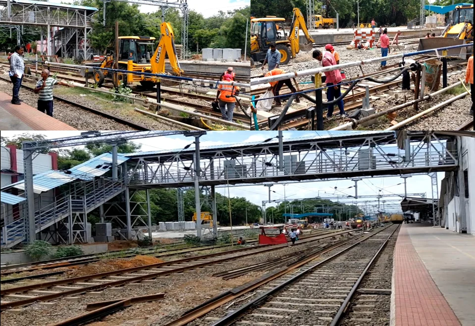 Nellai Railway Station Platform 6 Set for July Opening as Officials Conduct Final Inspection