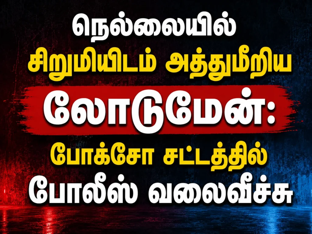 நெல்லையில் சிறுமியிடம் அத்துமீறிய லோடுமேன்: போக்சோ சட்டத்தில் போலீஸ் வலைவீச்சு 1 image 17