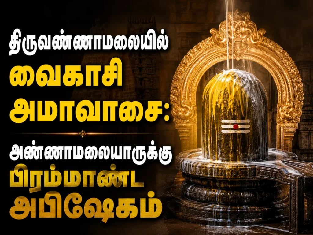 திருவண்ணாமலையில் வைகாசி அமாவாசை: அண்ணாமலையாருக்கு பிரம்மாண்ட அபிஷேகம் 1 image 188
