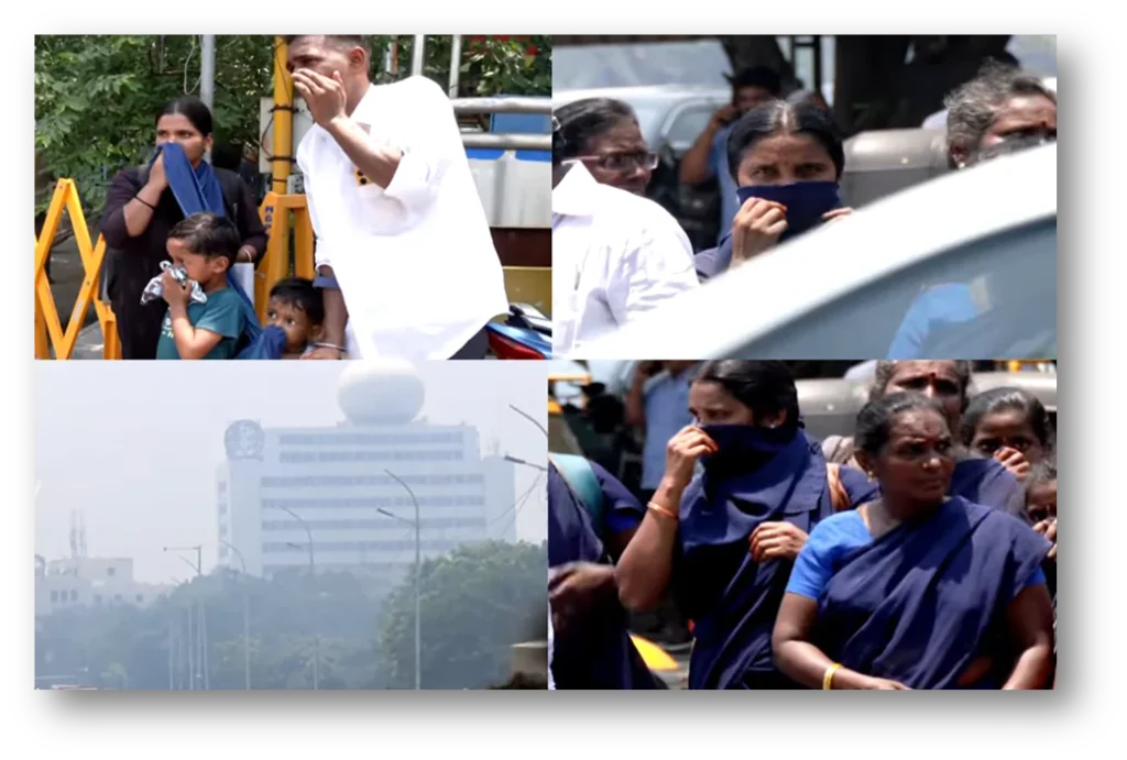 தலைமைச் செயலகம் அருகே திடீர் வாயுக்கசிவு: சென்னை துறைமுகப் பகுதியில் மக்கள் மூச்சுத் திணறல் 1 image 21