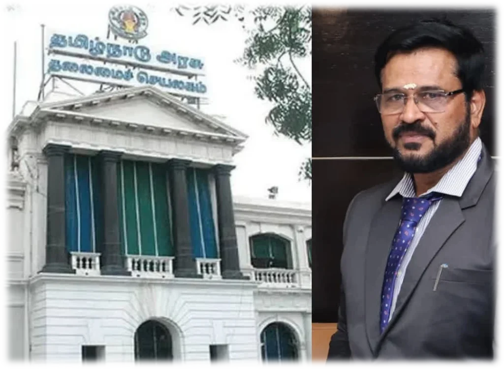 தமிழக சட்டப்பேரவை செயலாளர் சீனிவாசன் திடீர் ராஜினாமா 1 Tamil Nadu Assembly Secretary Srinivasan Resigns Suddenly, Triggering Political and Administrative Speculation