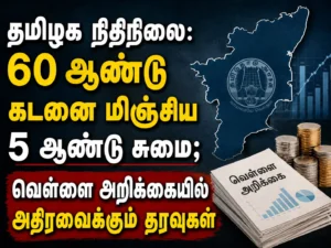 Tamil Nadu Financial Crisis: White Paper Reveals Five-Year Debt Burden Exceeding Six Decades of State Borrowing