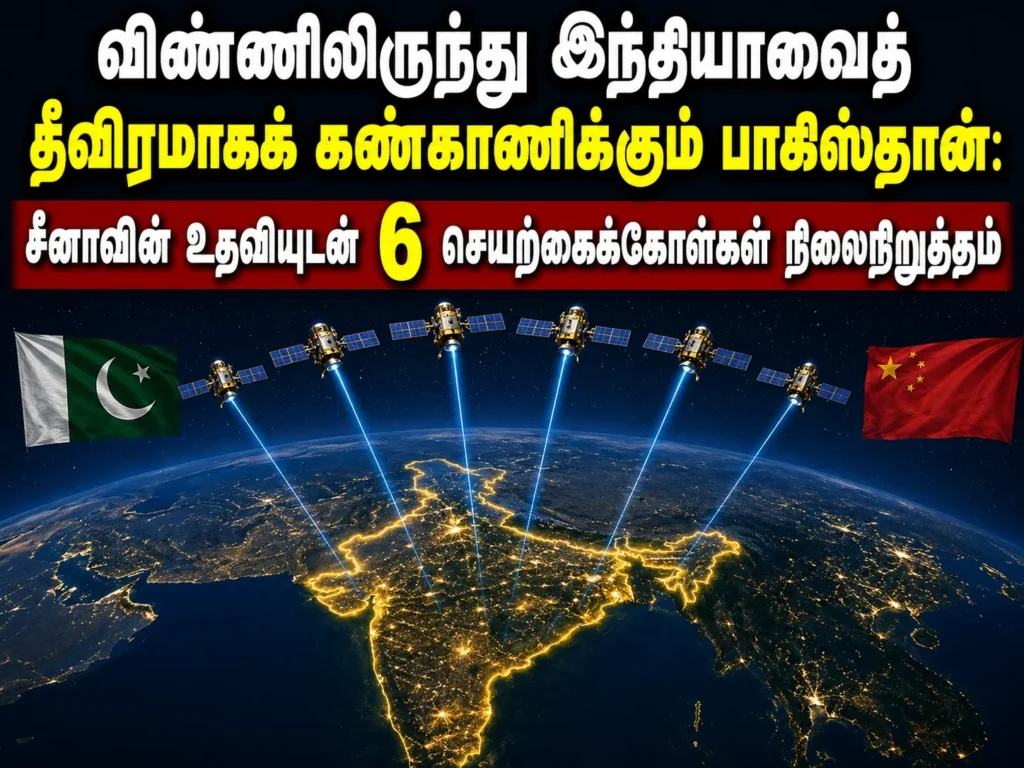 விண்ணிலிருந்து இந்தியாவைத் தீவிரமாகக் கண்காணிக்கும் பாகிஸ்தான்: சீனாவின் உதவியுடன் 6 செயற்கைக்கோள்கள் நிலைநிறுத்தம் 1 Pakistan Deploys Six Chinese-Assisted Surveillance Satellites to Intensify Monitoring of India from Space