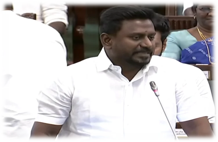 சட்டப்பேரவையில் அனல் பறந்த விவாதமும் அமைச்சர் ராஜ் மோகன் பதிலடியும் 4 Tamil Nadu Assembly Witnesses Heated Debate as Minister Raj Mohan Hits Back at Opposition on Law and Order