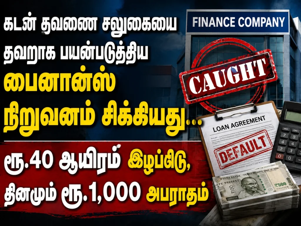 Finance Company Penalised for Misusing Loan EMI Relief Scheme, Ordered to Pay Rs 40,000 Compensation and Rs 1,000 Daily Fine