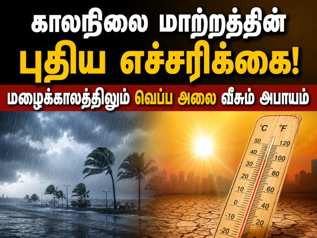 காலநிலை மாற்றத்தின் புதிய எச்சரிக்கை! மழைக்காலத்திலும் வெப்ப அலை வீசும் அபாயம் 1 image 294