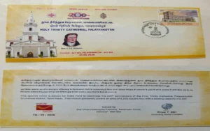 Palayamkottai Holy Trinity Cathedral Bicentenary Celebrations Marked with Special Postal Cover Release