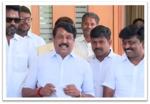 BJP Leader Nainar Nagendran Alleges TVK is Functioning as a Proxy for Congress in Tamil Nadu Politics