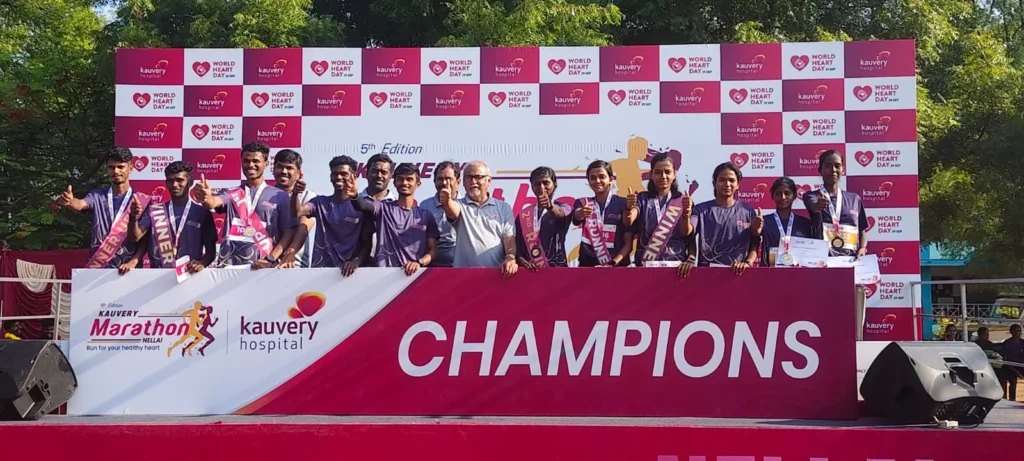 ஆரோக்கியமான இதயத்திற்காக ஓட்டம் - 3,900-க்கும் மேற்பட்டோர் பங்கேற்ற காவேரி மாரத்தான்... 1 IMG 20261004 WA0011